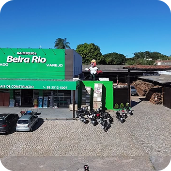 Fachada da loja Beira Rio